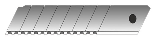 ZI-4065 25mm Serrated blades