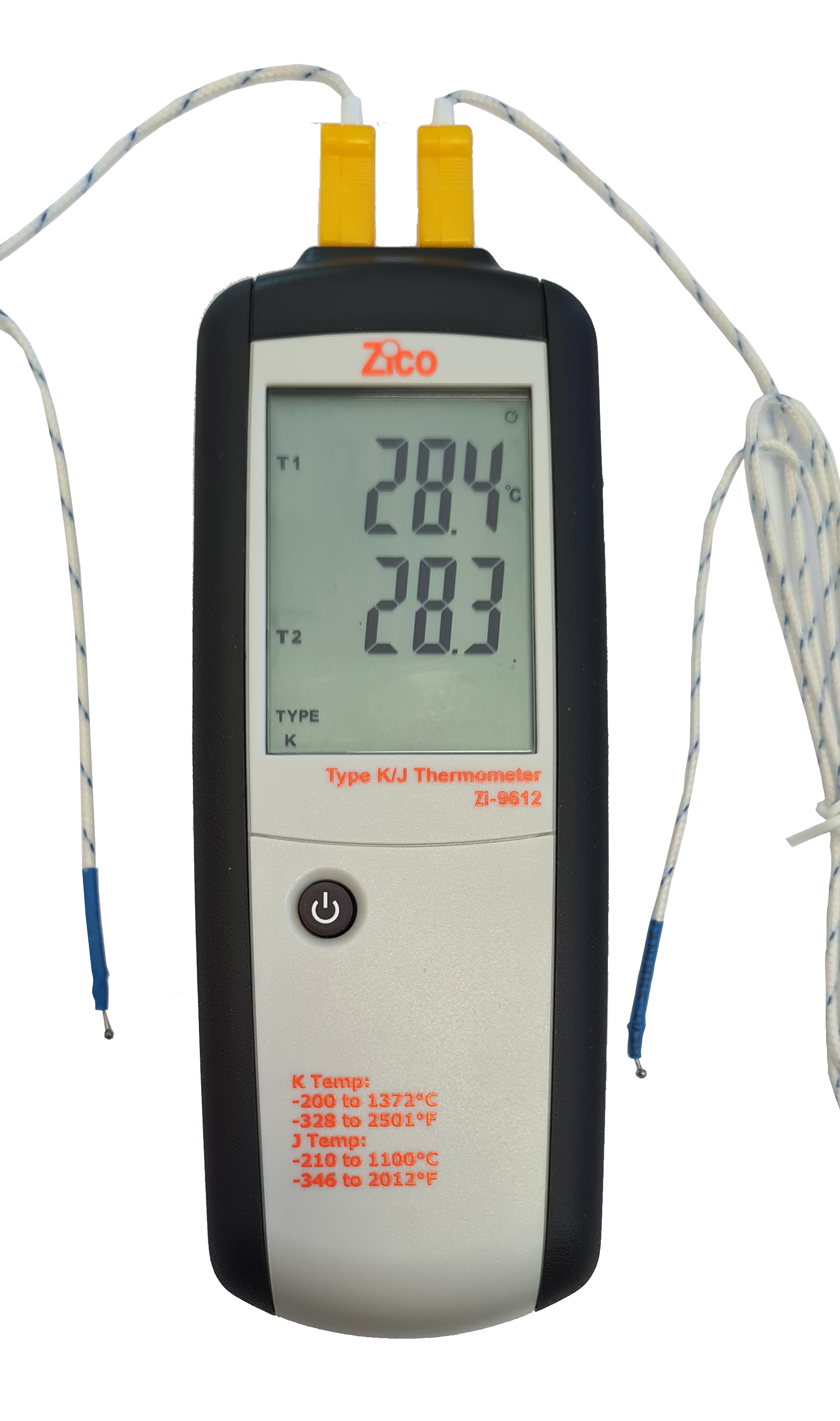 ZI-9612 Thermometer with dual K-Tpye Input